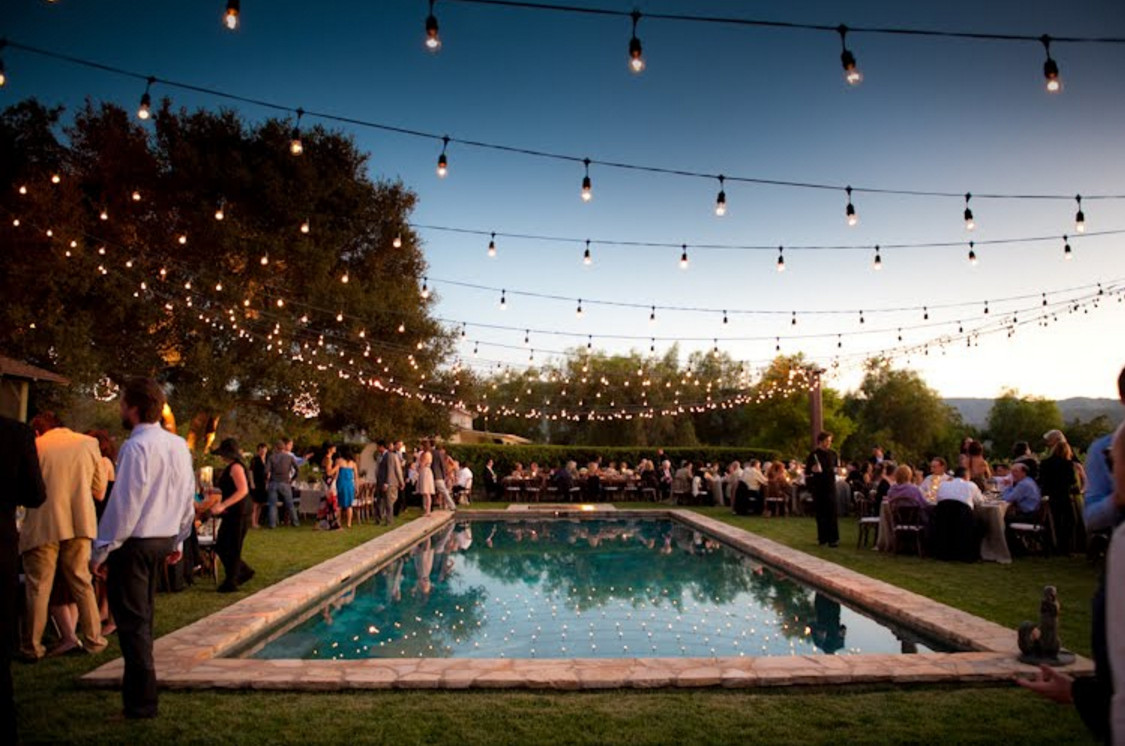 Outdoor event lighting