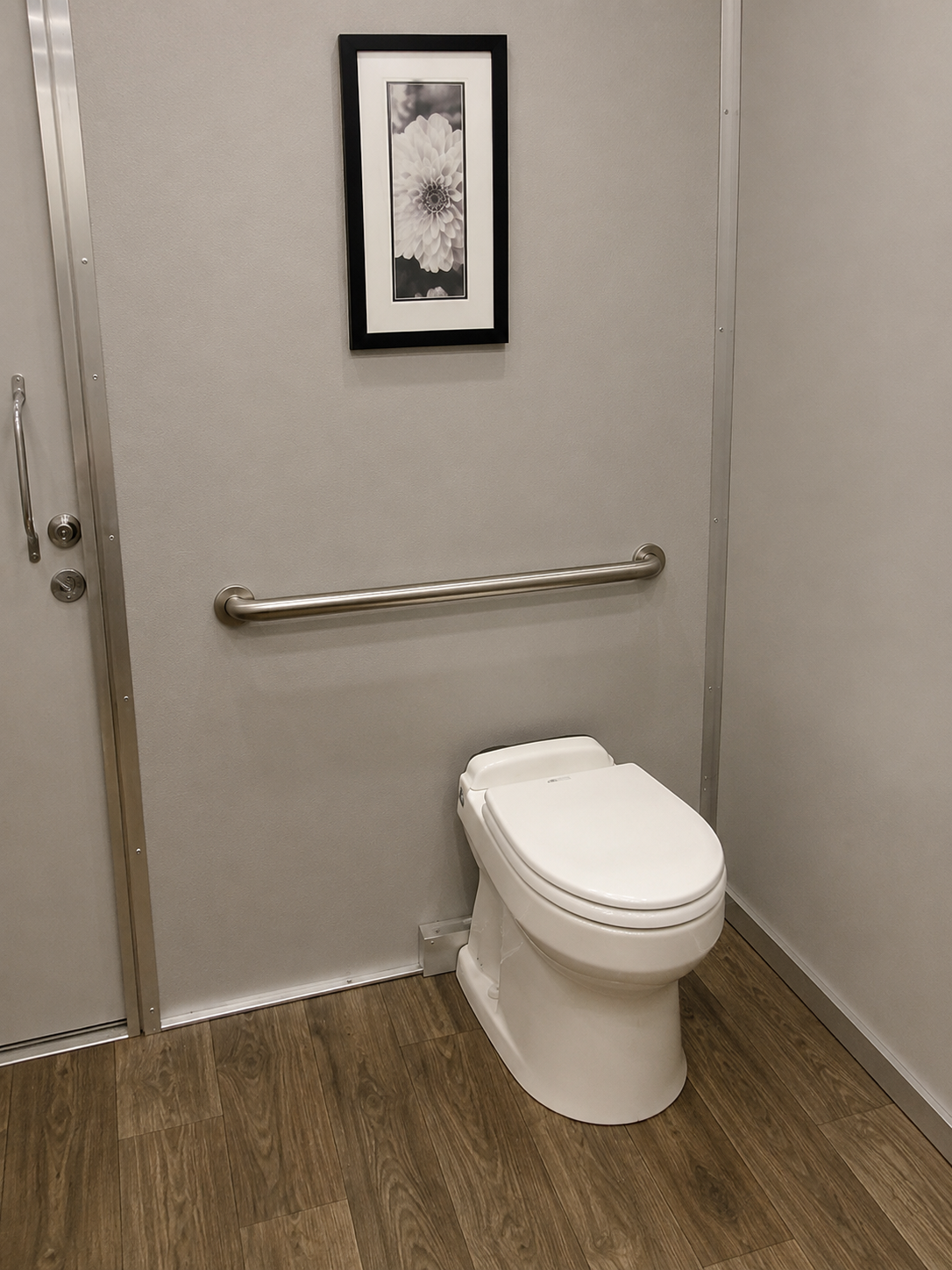 3 Stall ADA floor plan or layout reference